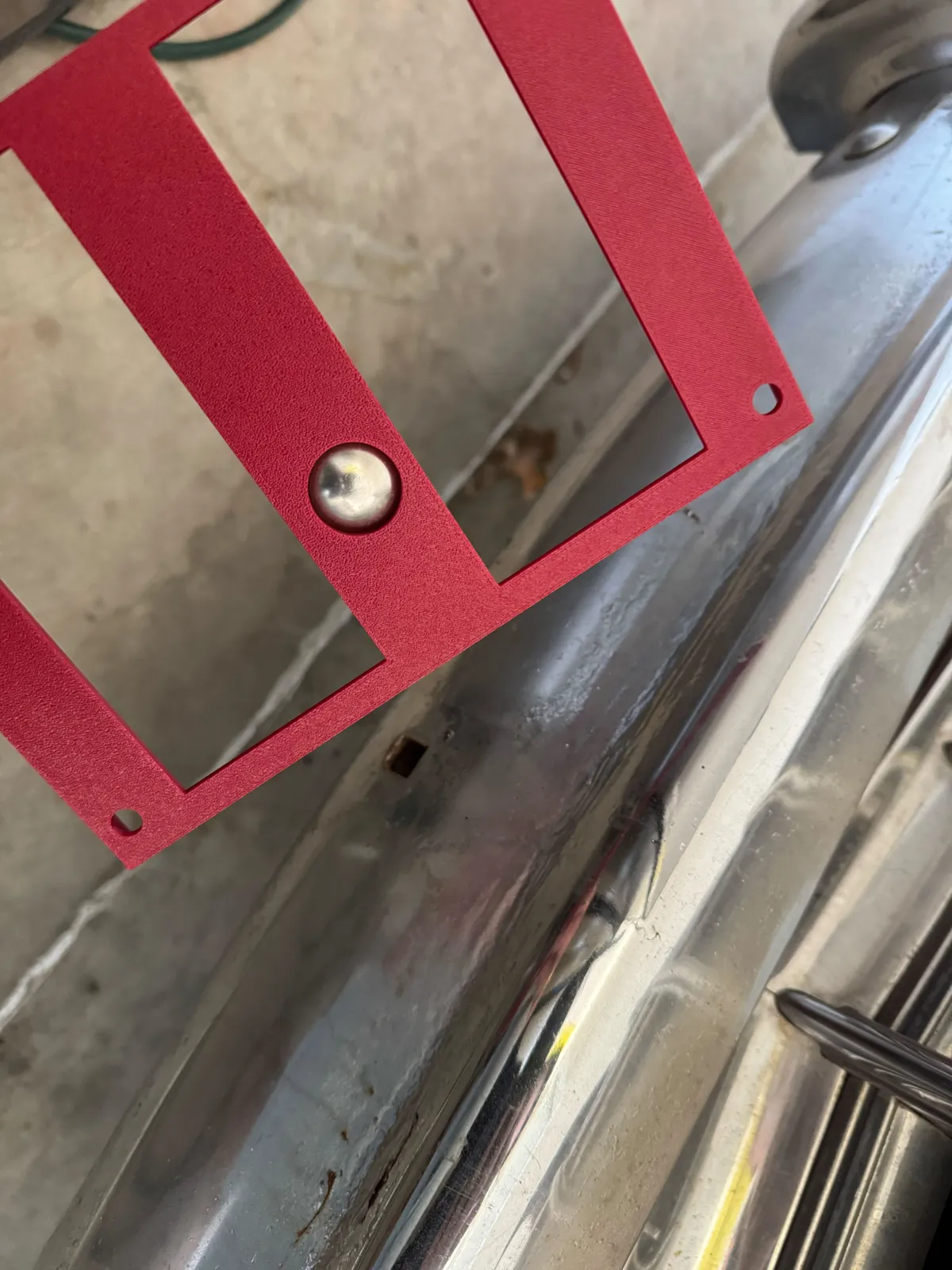 Classic Car Bumper Bolt Front License Plate Mount, photo 4 of 4 - Classic Car Bumper Bolt Front License Plate Mount Car & Vehicle
