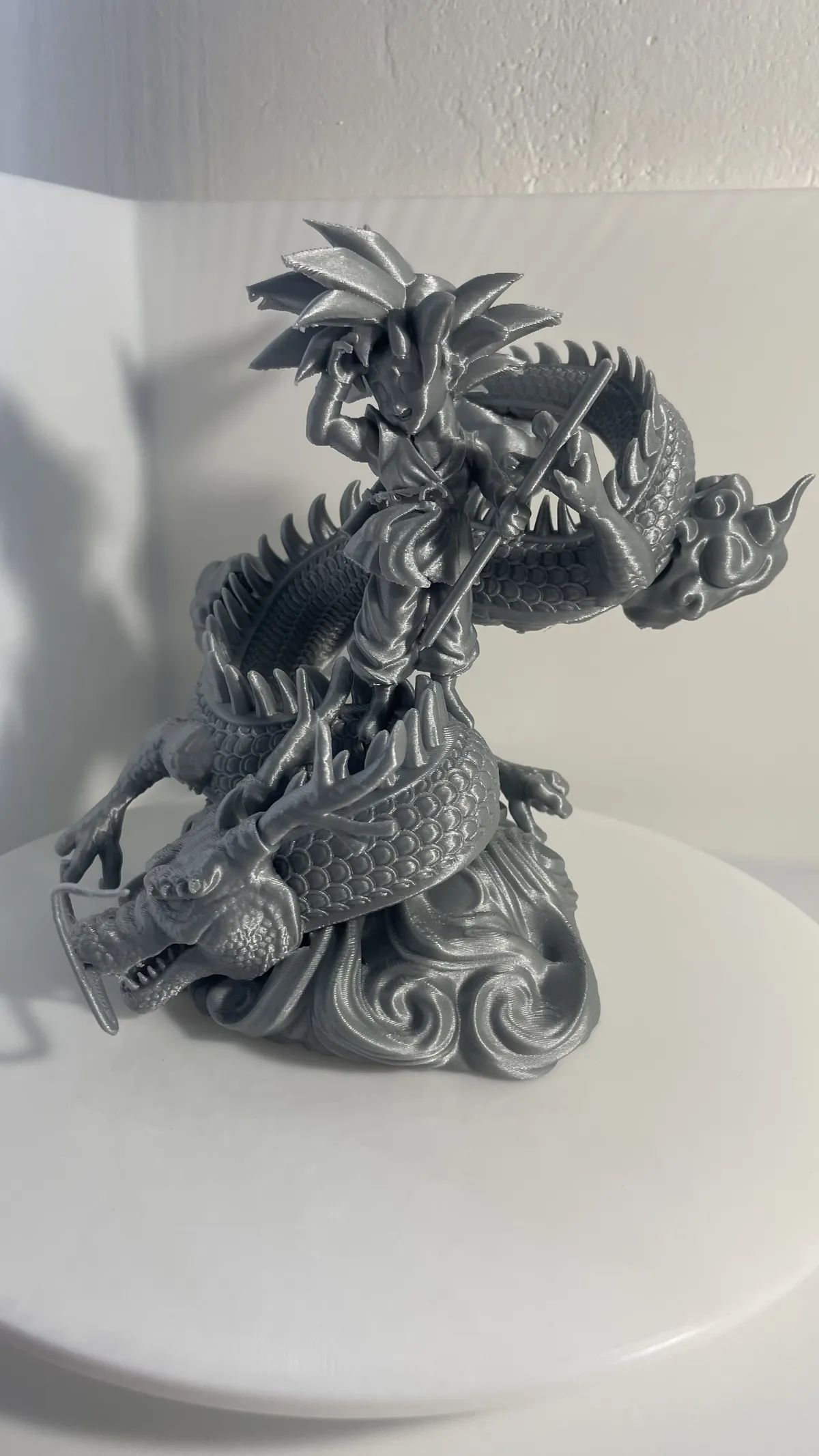 Goku kid on Shenron Dragon ball, photo 3 of 4 - Goku kid on Shenron Dragon ball Figurines & Collectibles
