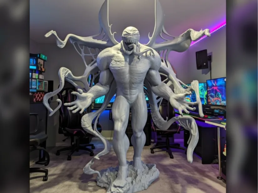 Life Size Venom Symbiote Surge Edition Part 2