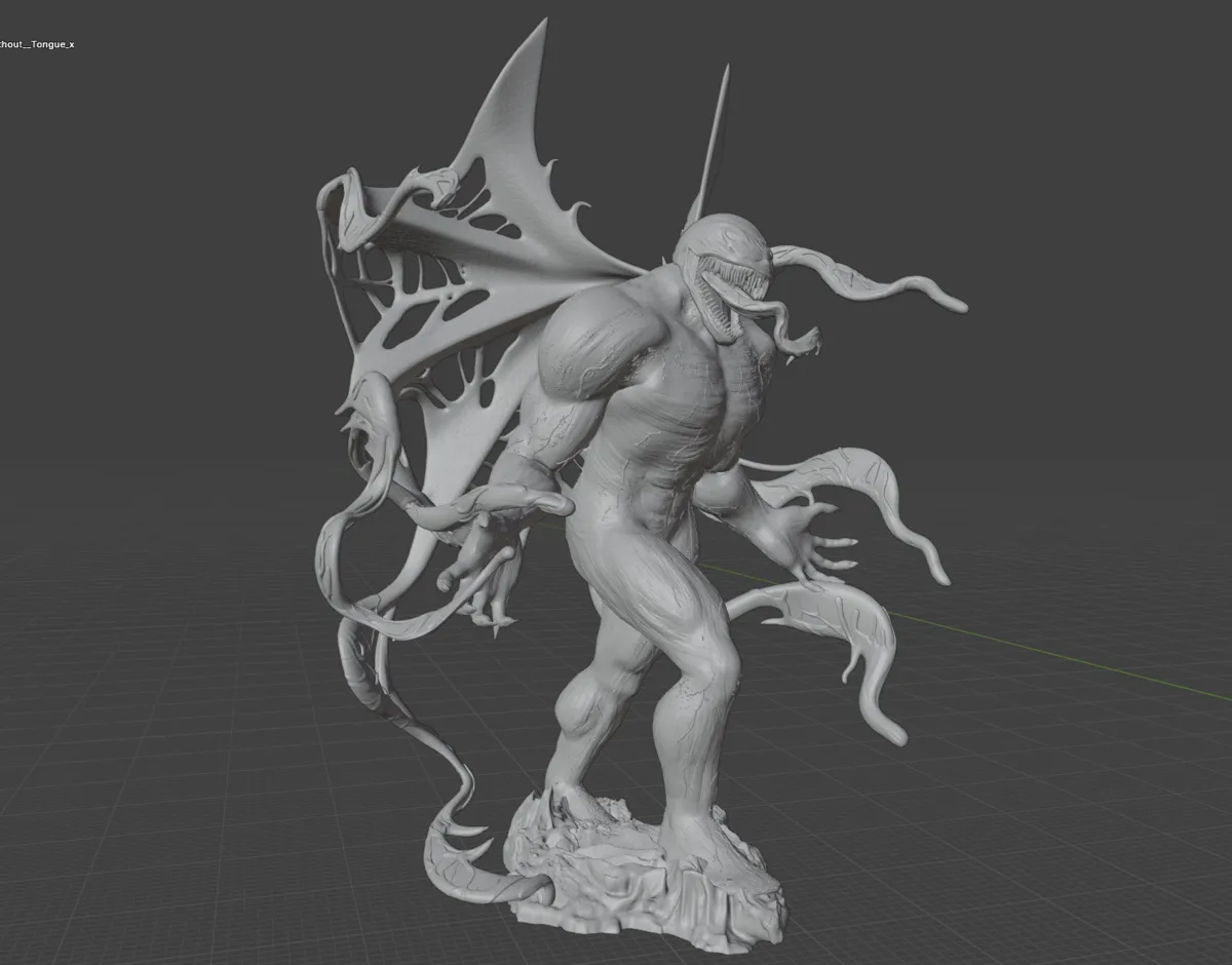 Life Size Venom Symbiote Surge Edition Part 2, photo 3 of 4 - Life Size Venom Symbiote Surge Edition Part 2 Props & Cosplay