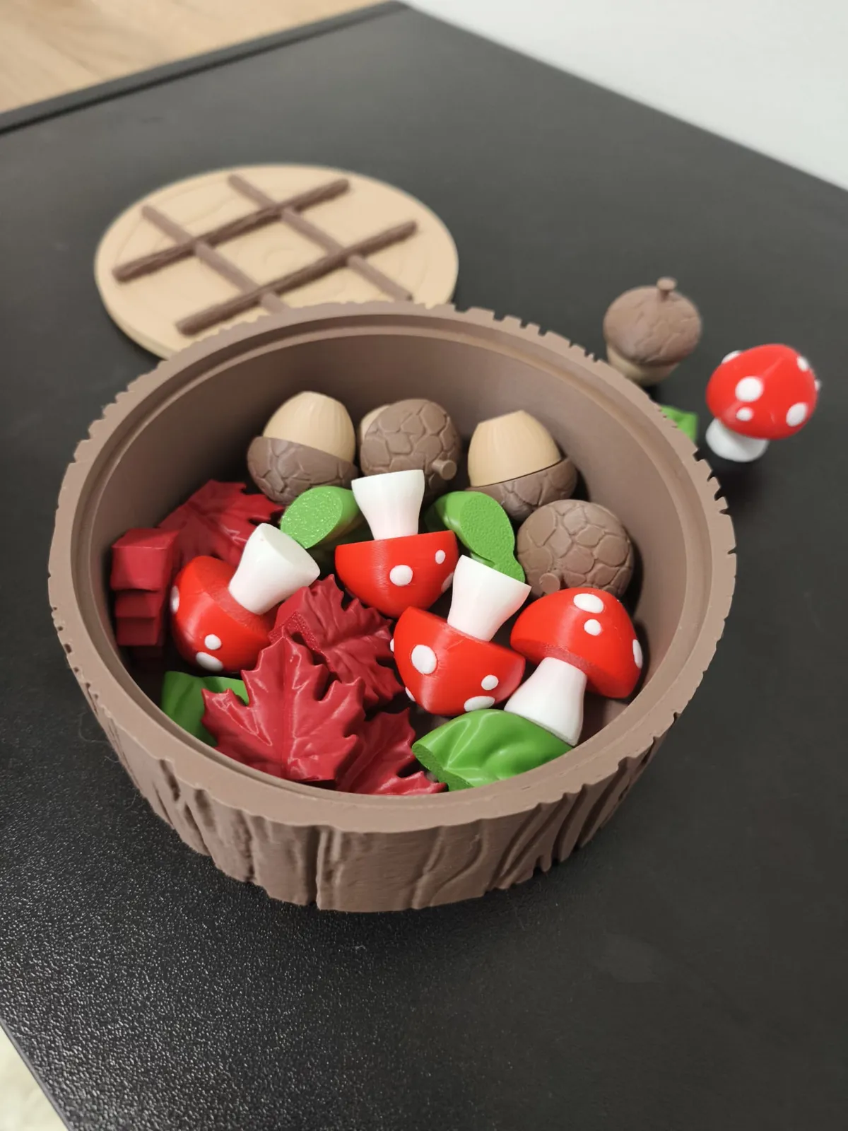 Forest Tic Tac Toe -New Container Version, photo 3 of 4 - Forest Tic Tac Toe -New Container Version Board Games & Tabletop