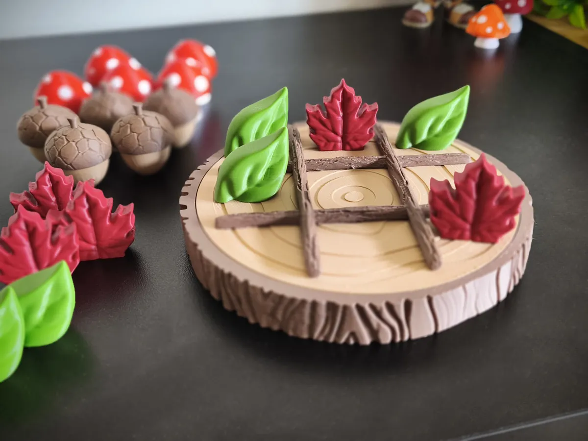Forest Tic Tac Toe -New Container Version, photo 4 of 4 - Forest Tic Tac Toe -New Container Version Board Games & Tabletop