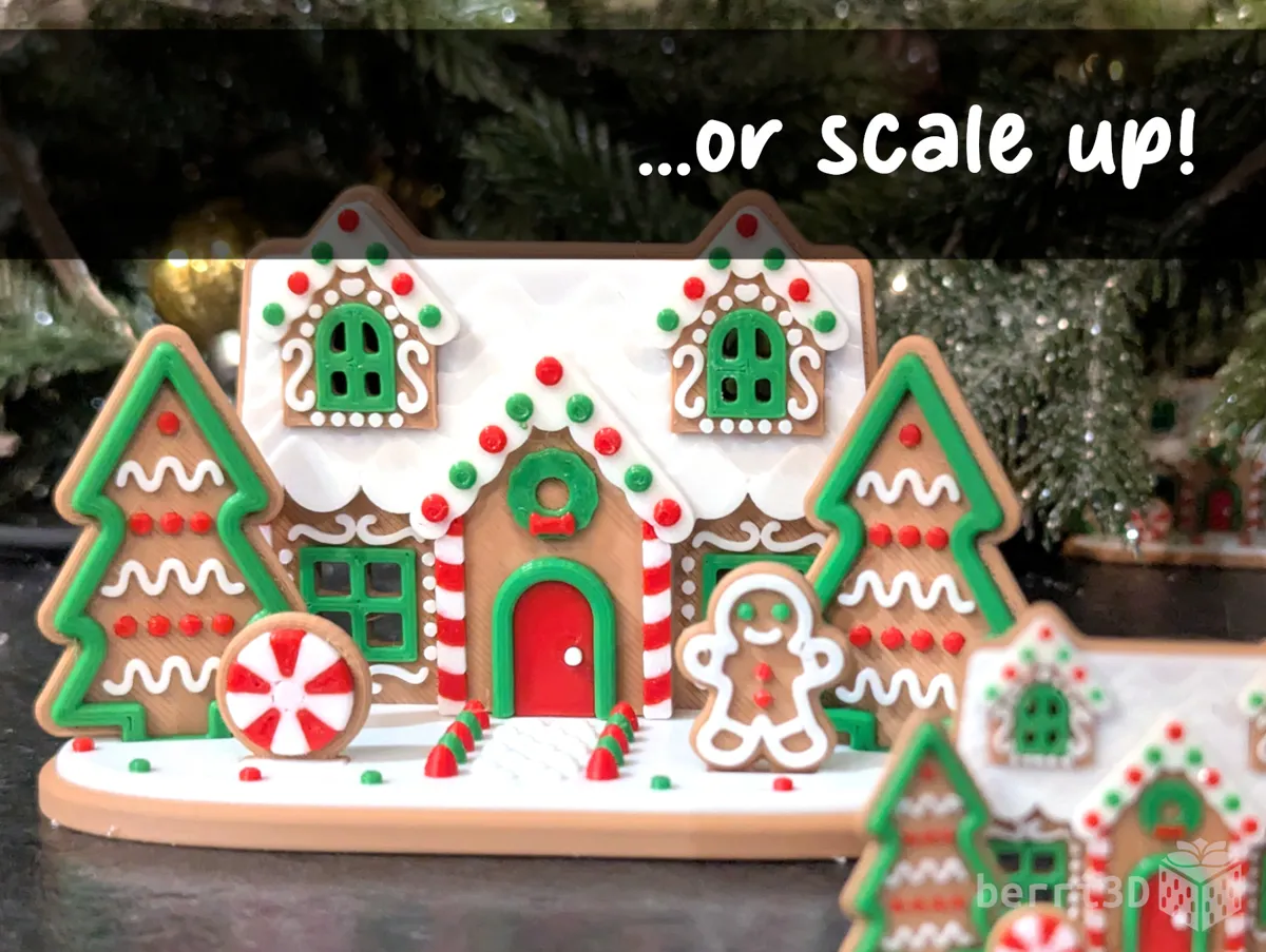 Mini Gingerbread House Kit Card, photo 4 of 4 - Mini Gingerbread House Kit Card Household