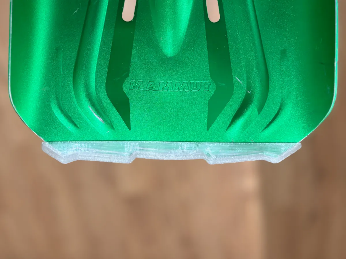 Bumper for Mammut Allugator shovel