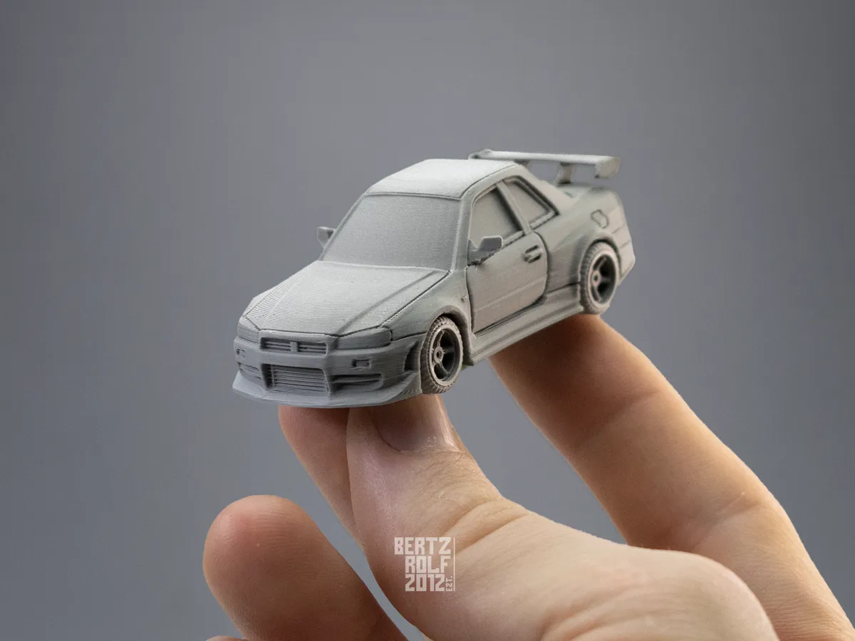 Nissan GTR R34 Kit Card, photo 3 of 4 - Nissan GTR R34 Kit Card Models, RC & Drones