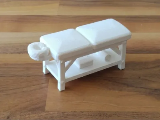 Massage table miniature