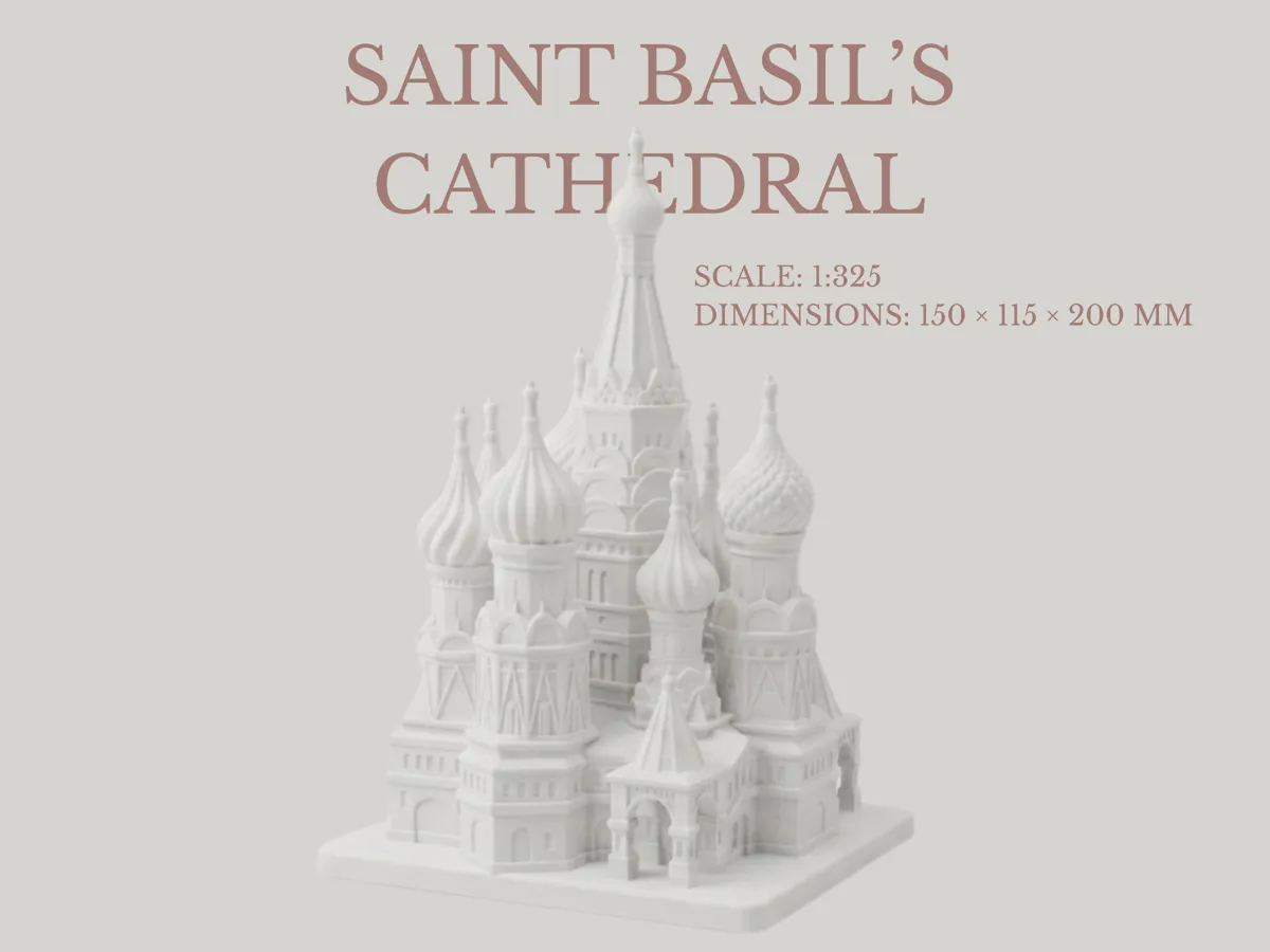 Saint Basil’s Cathedral - 1:325 Scale - Scale Models & Model Kits, in stock in India