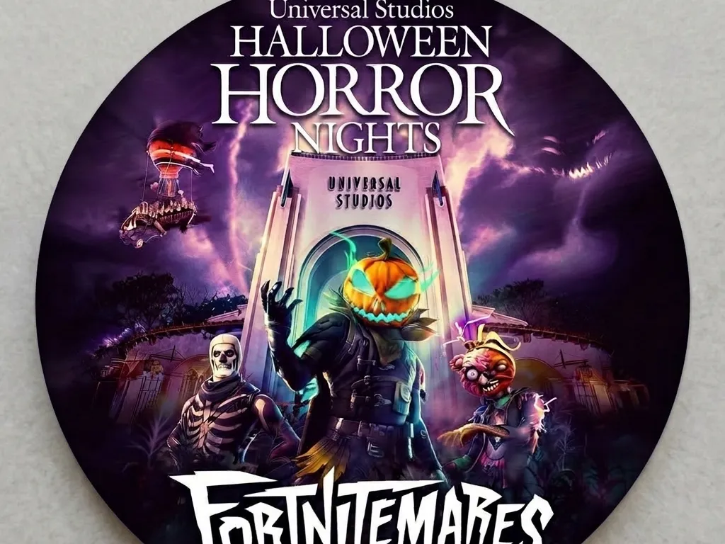 Halloween Horror Nights 26 Fortnitemares Lichtbox - Signs & Logos, in stock in India