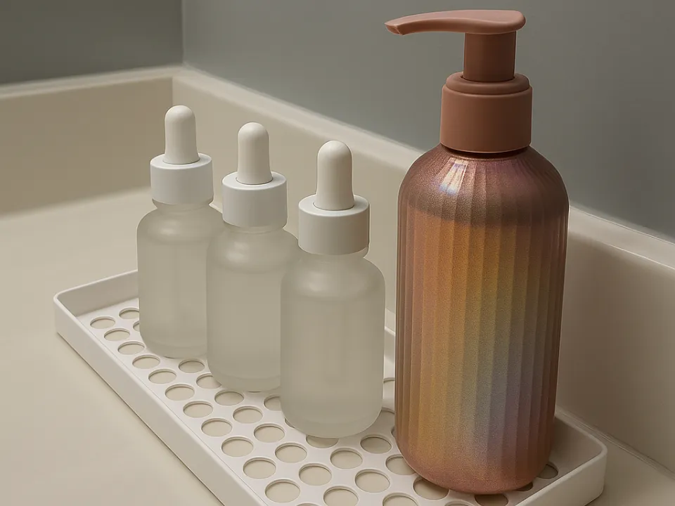 Bathroom Sink Shampoo/ Serum Organizer