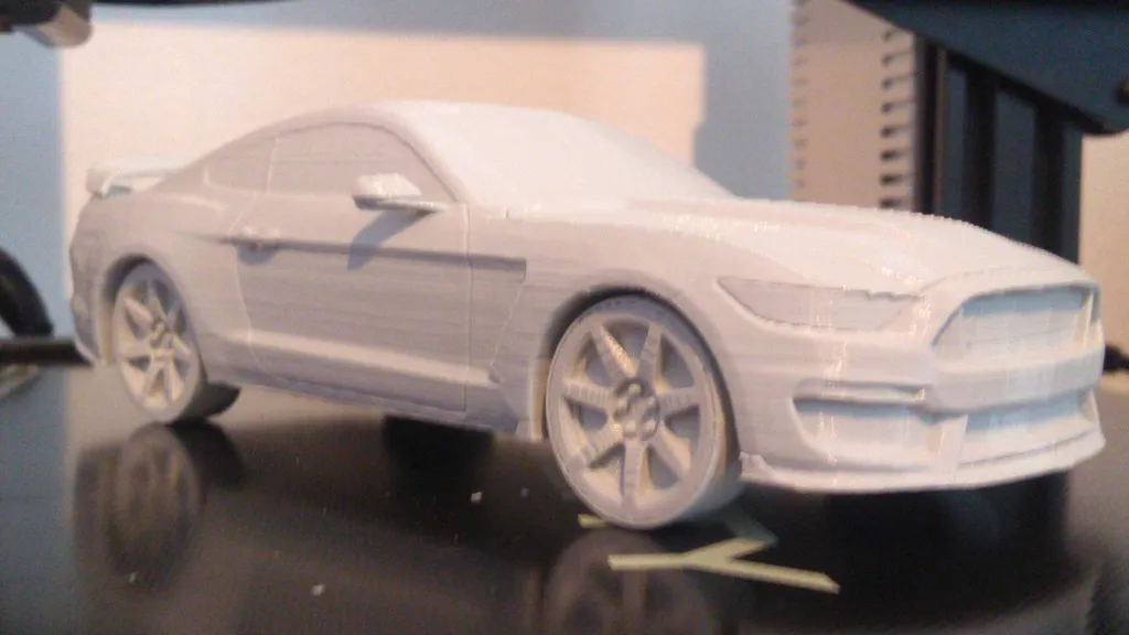 Shelby Mustang 350R Scale Model