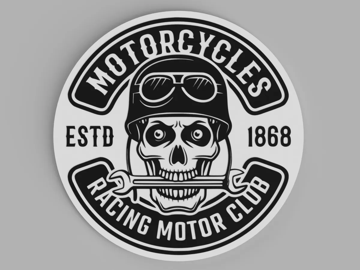 Racing Motor Club Coaster, photo 2 of 2 - Racing Motor Club Coaster Art