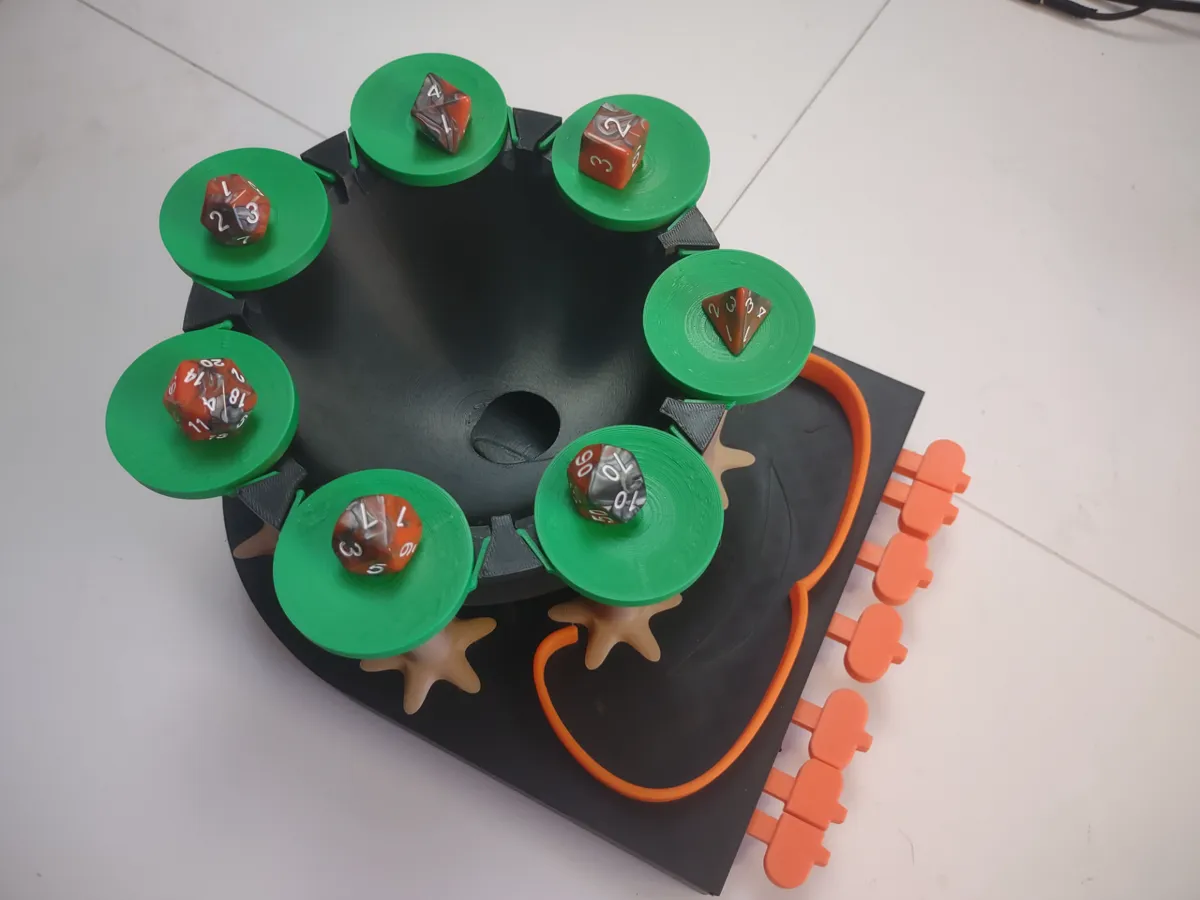 Automatic Dice Tower Cauldron, photo 3 of 4 - Castle & Tower Dice Towers, halloween