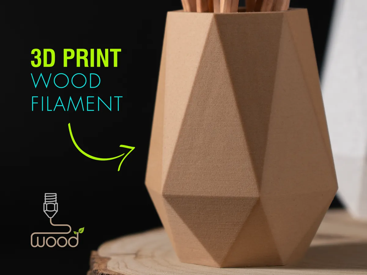 Pencil Holder - Minimal Wood Design, photo 4 of 4 - Pencil Holder - Minimal Wood Design Desk & Office