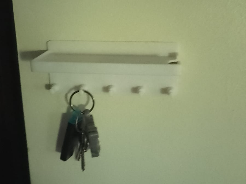5 Key hanger with shelf - Optional card holder - Home Accents, in stock in India