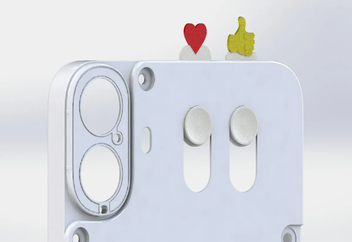 Emoji Push Phone Case, photo 3 of 4 - Emoji Push Phone Case Hobby & DIY