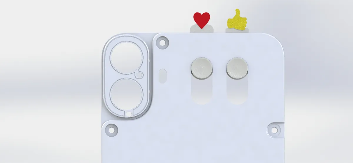 Emoji Push Phone Case, photo 4 of 4 - Emoji Push Phone Case Hobby & DIY