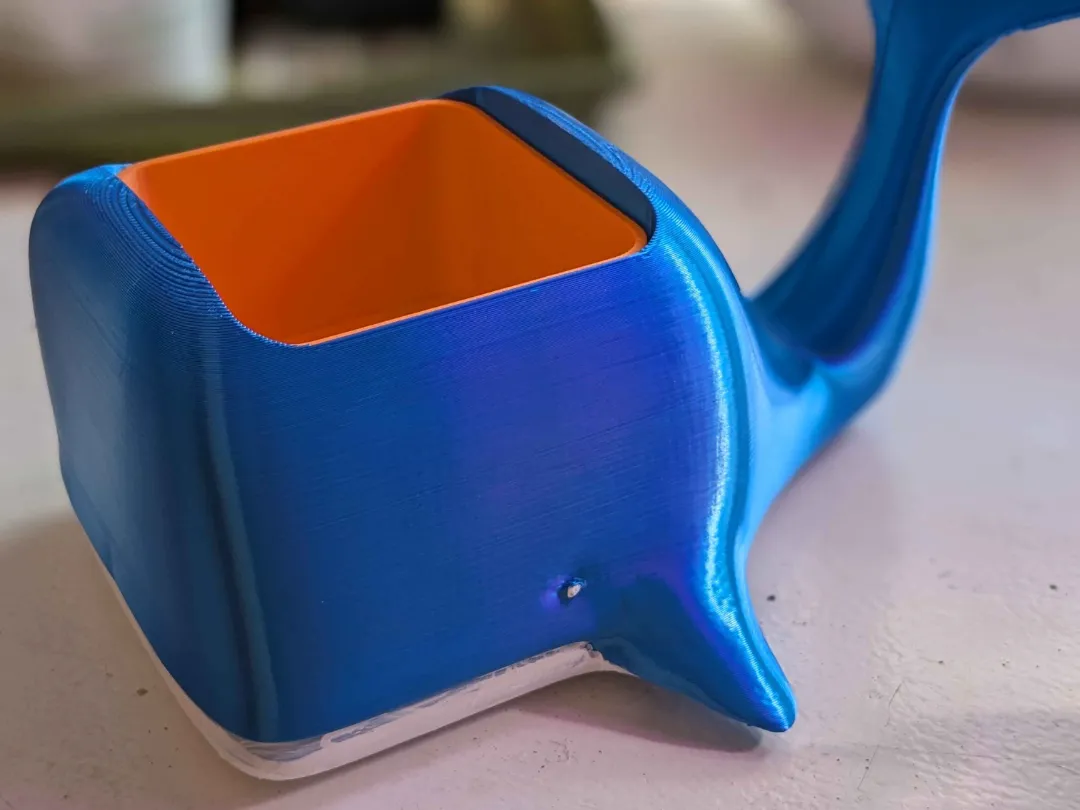 Whale Planter (simple self watering planter) - Self-watering Planters, in stock