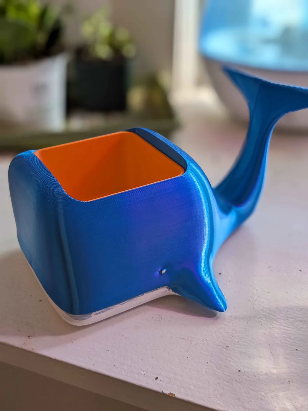 Whale Planter (simple self watering planter), photo 4 of 4 - Whale Planter (simple self watering planter) Garden & Outdoor