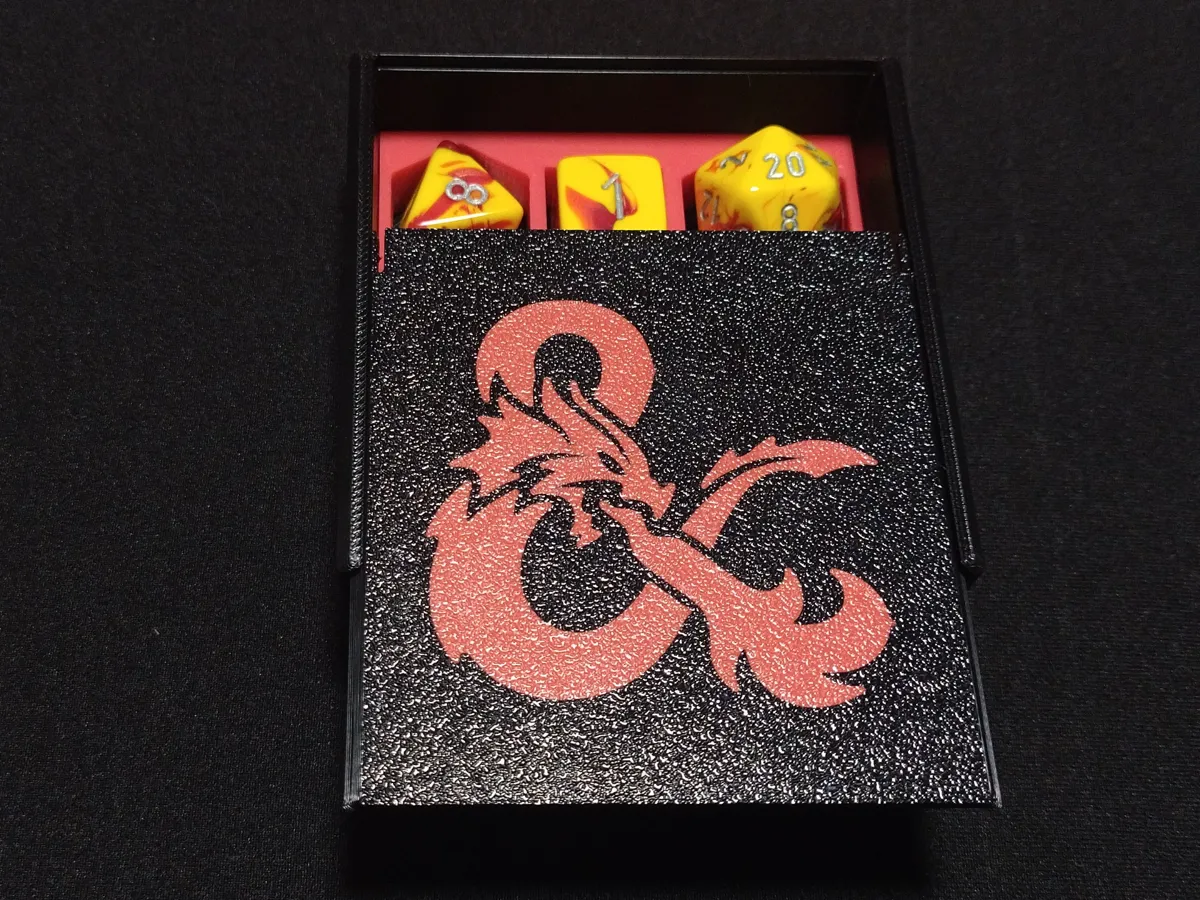 Dice Storage Small Box with "keep close lid", photo 2 of 4 - Dice Storage Small Box with "keep close lid" Toys & Games