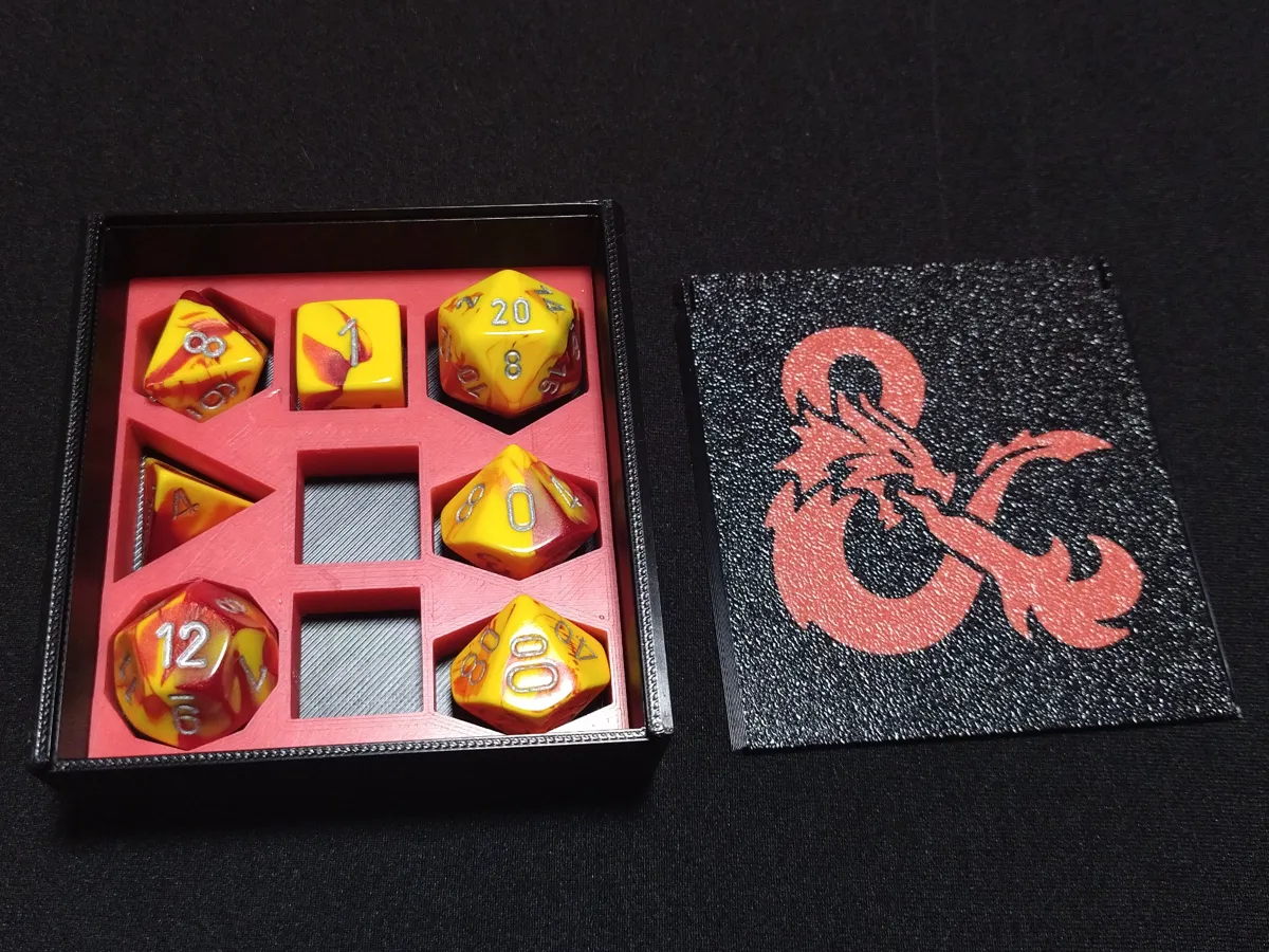 Dice Storage Small Box with "keep close lid", photo 4 of 4 - Dice Storage Small Box with "keep close lid" Toys & Games