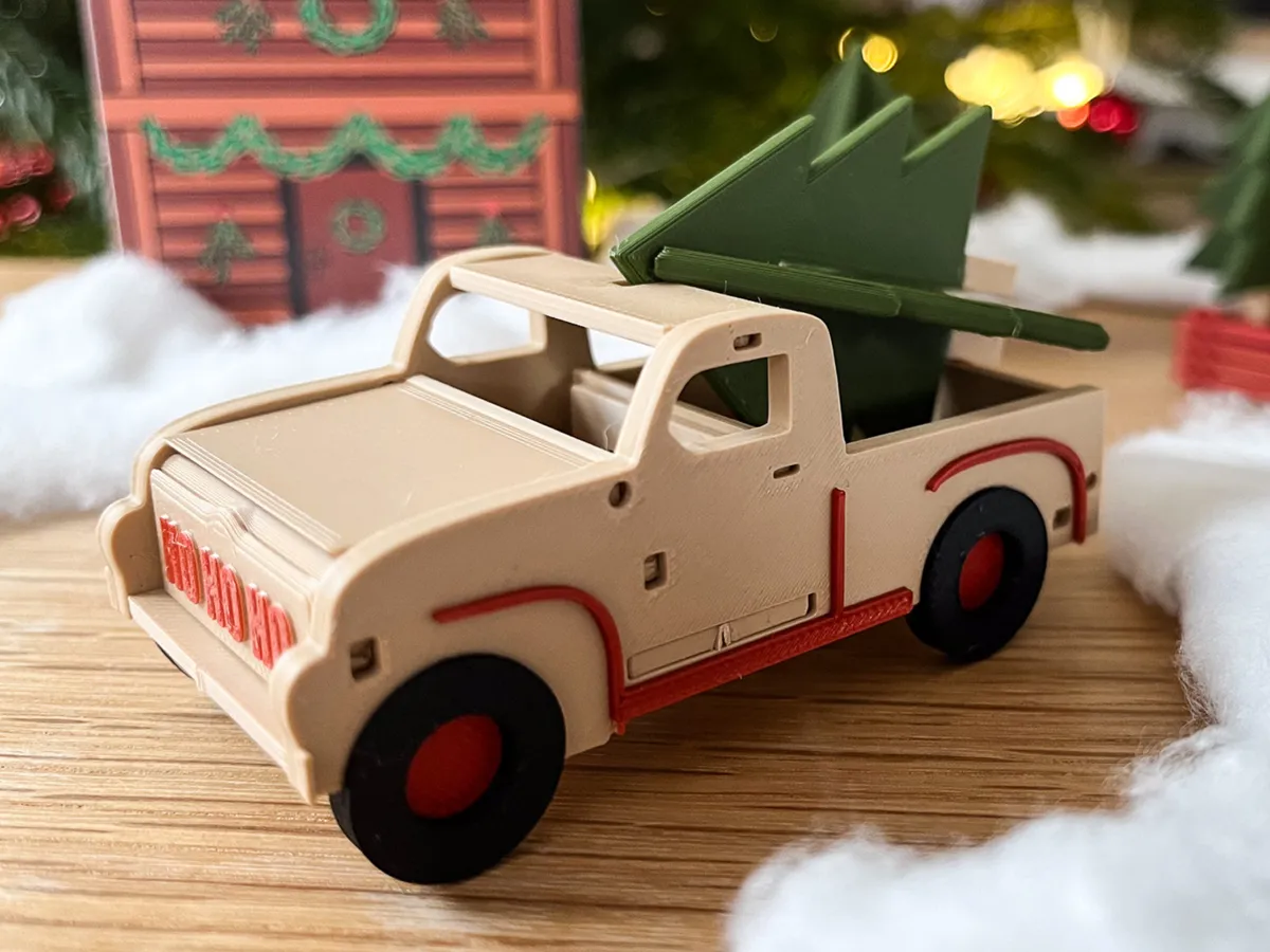 Christmas Truck and Christmas Tree - KIT CARD - Other Toys & Games, in stock in India