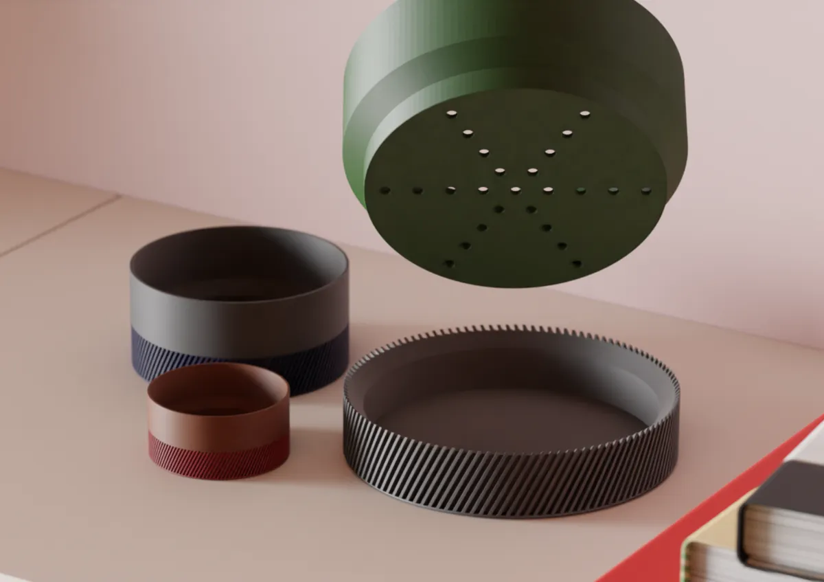 Modern Planter. Integrated Drainage. - Geometric & Modern Planters, in stock in India