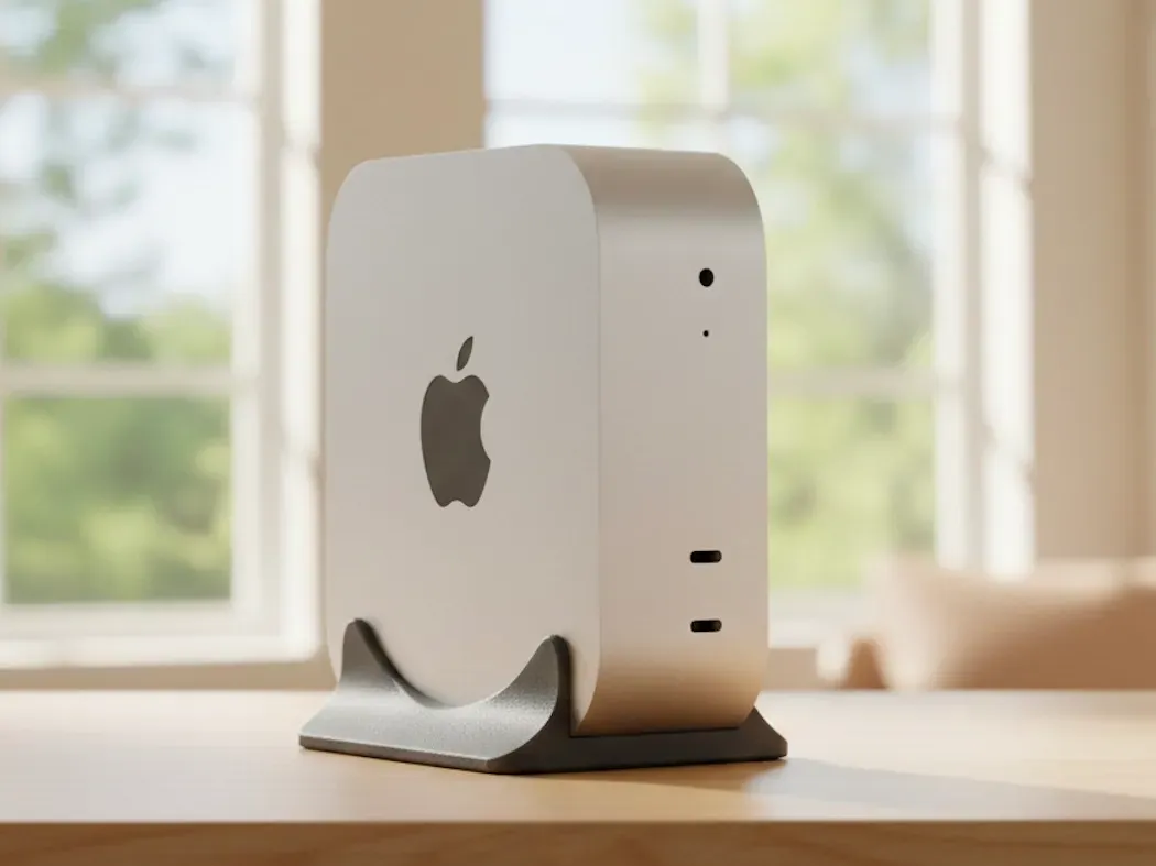 Vertical Stand for Apple Mac Mini M4 M5 M6, photo 2 of 4 - Vertical Stand for Apple Mac Mini M4 M5 M6 Household