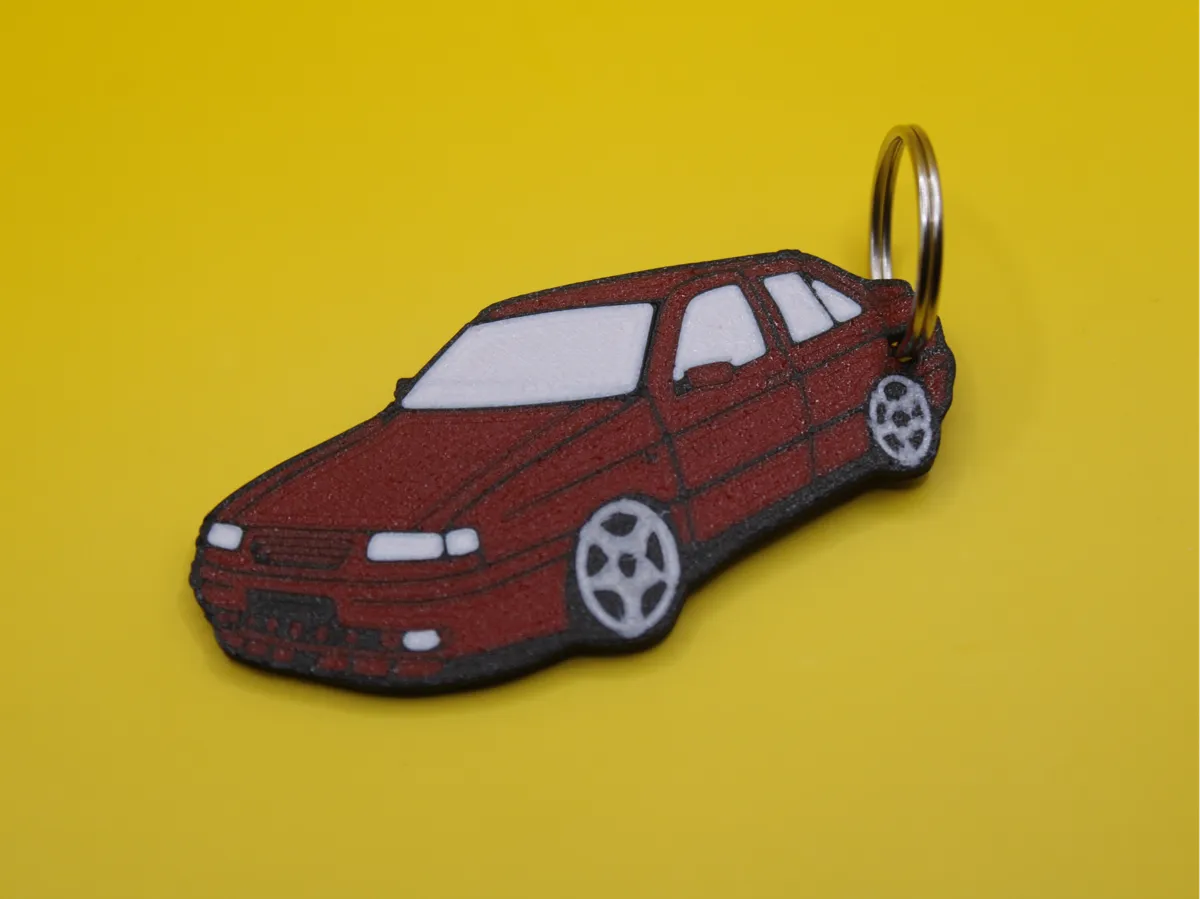 Car keychain Seat Toledo - 2D Art, in stock in India