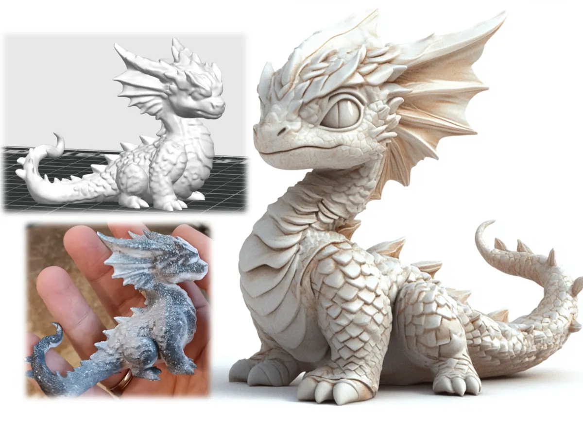 Baby Dragon Miniature