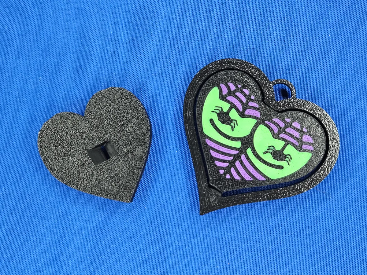 Fidget Spinner Heart Butt Witchy Booty & Stand, photo 3 of 4 - Fidget Spinner Heart Butt Witchy Booty & Stand Fidget & Sensory Toys