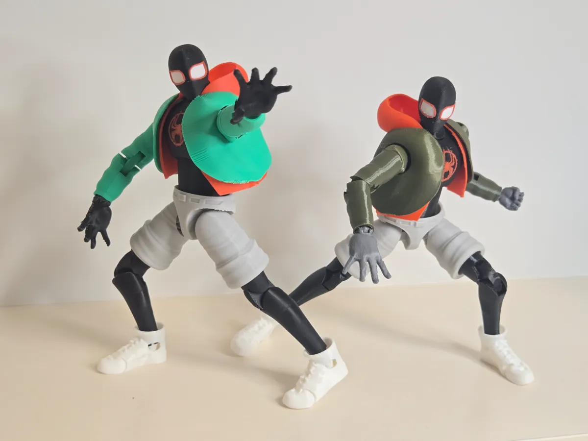 Articulated Spiderman Miles Action Figure - Characters, in stock in India