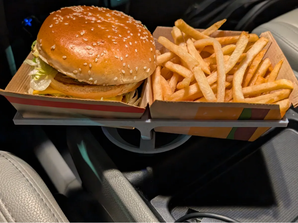McDonalds Big Mac & Fries Cup Holder Adapter - Vehicles, in stock in India