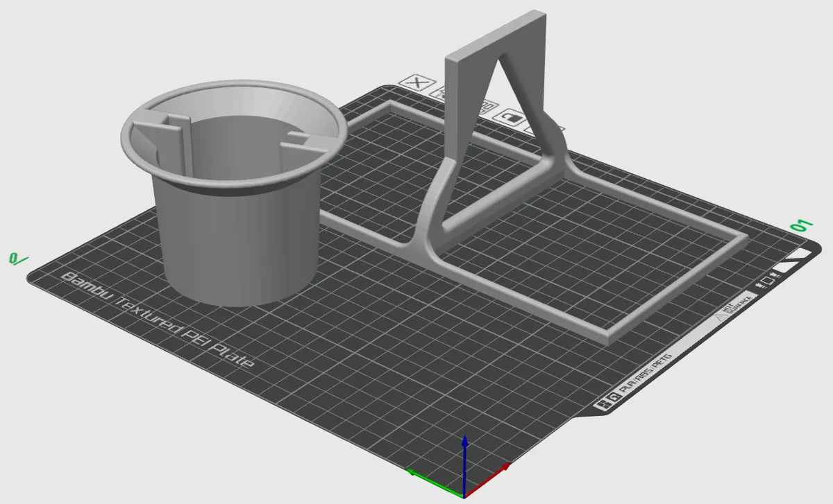 McDonalds Big Mac & Fries Cup Holder Adapter, photo 4 of 4 - McDonalds Big Mac & Fries Cup Holder Adapter Hobby & DIY