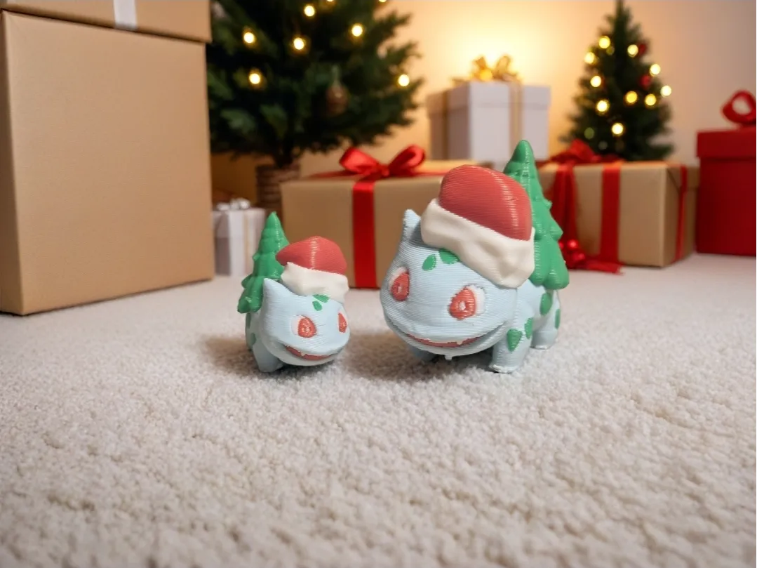 Bulbasaur Christmas Edition