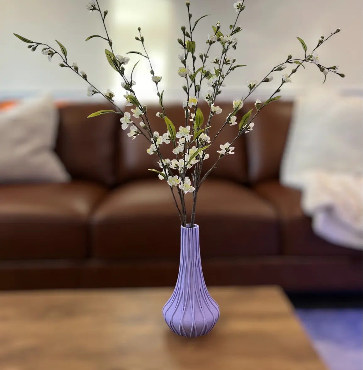 Strié Élégant Spiral Vase - Decor, in stock in India