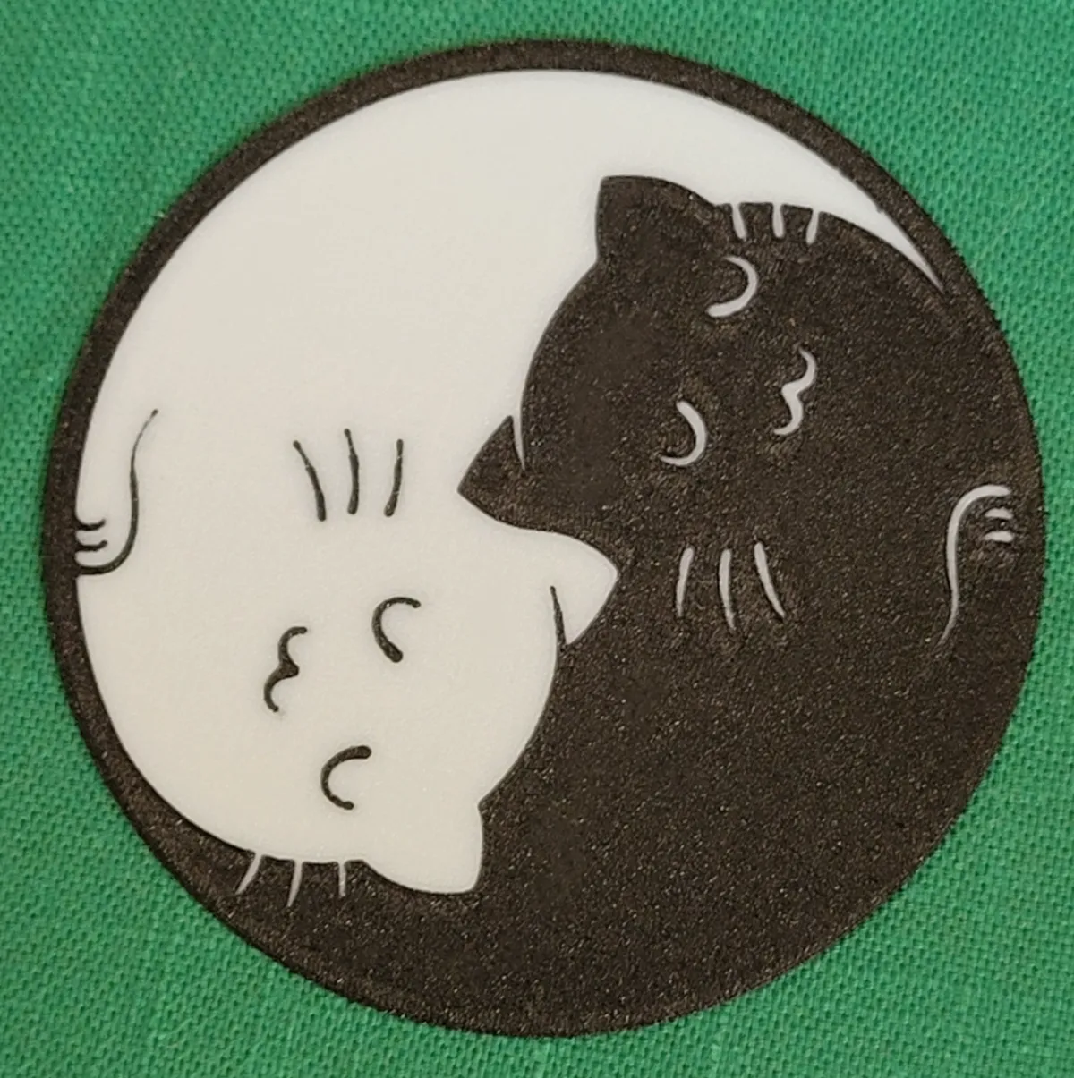 Yin Yang Kitties, Tea Light Scene - Character Tealight Holders, in stock in India