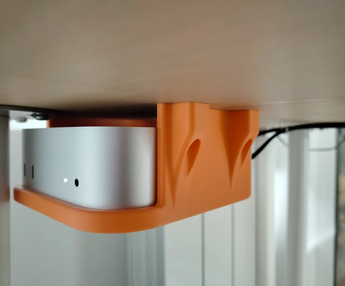 Under-desk Mount for M4 Mac mini -V2.0 improved!