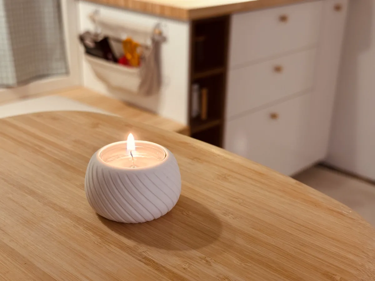Tealight Candle Holder, photo 2 of 4 - Tealight Candle Holder Home Decor Items