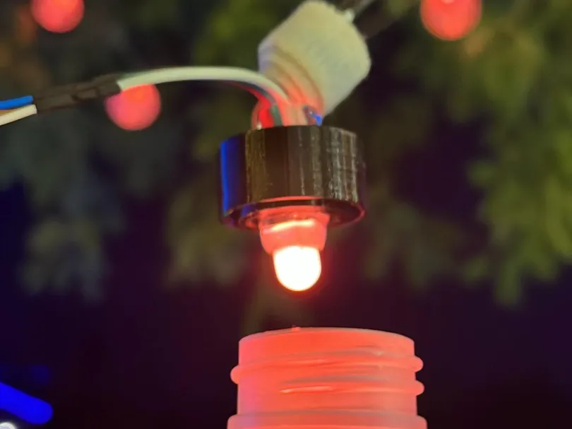 Ornament Cap for 12MM Pixel to fit on 80MM globes - Christmas Ornaments, in stock in India