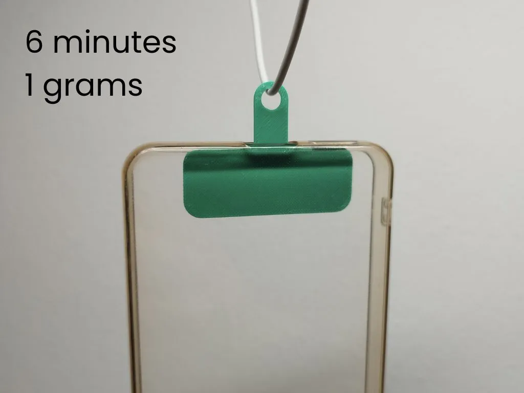 Phone Lanyard Attachment Tab