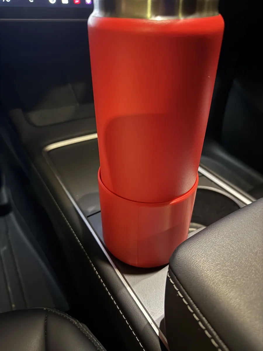 Tesla Cup Holder Adapter for Yeti Rambler 26oz, photo 3 of 4 - Tesla Cup Holder Adapter for Yeti Rambler 26oz Car & Vehicle