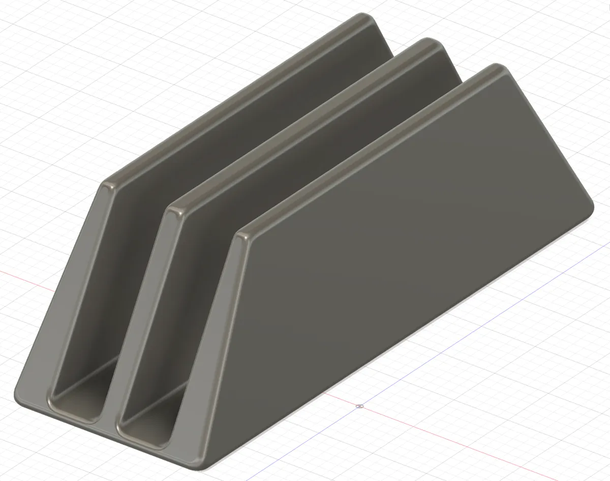 Dual Vertical Laptop Holder