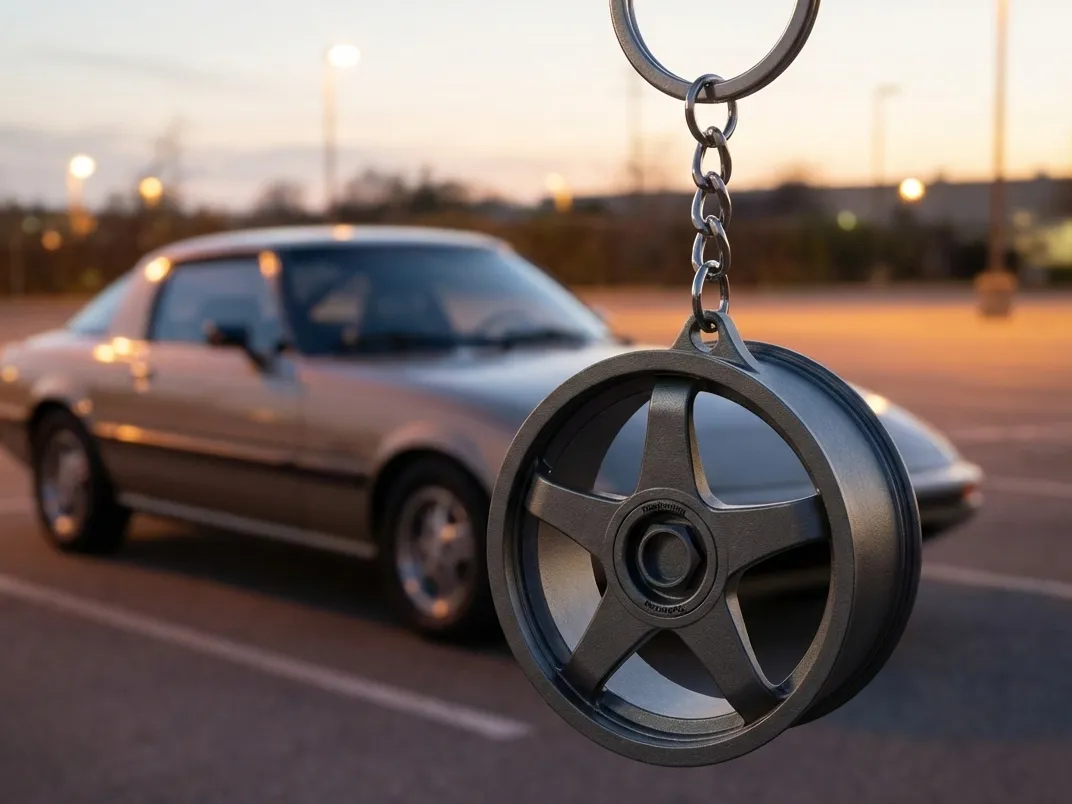 Wheel Keychain Rim Style K80