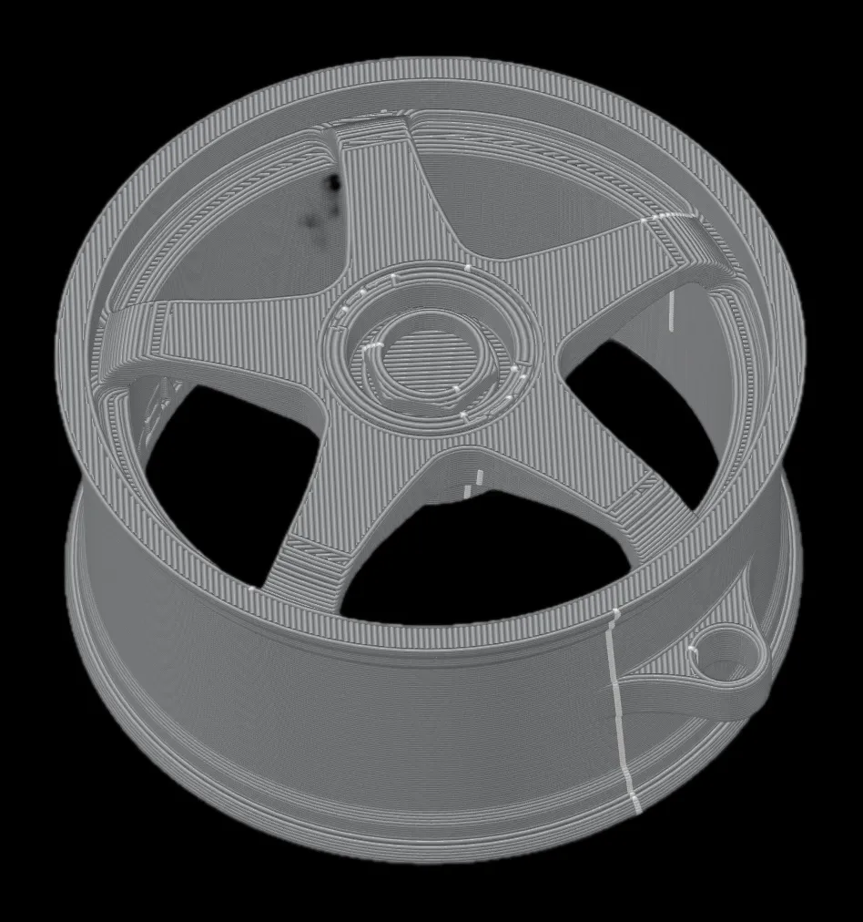 Wheel Keychain Rim Style K80, photo 3 of 3 - Wheel Keychain Rim Style K80 Keychains