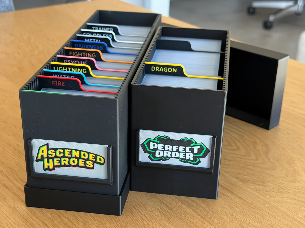 CardVault, Pokémon Card Storage Box (L & XL) - Pokemon Card Boxes, in stock