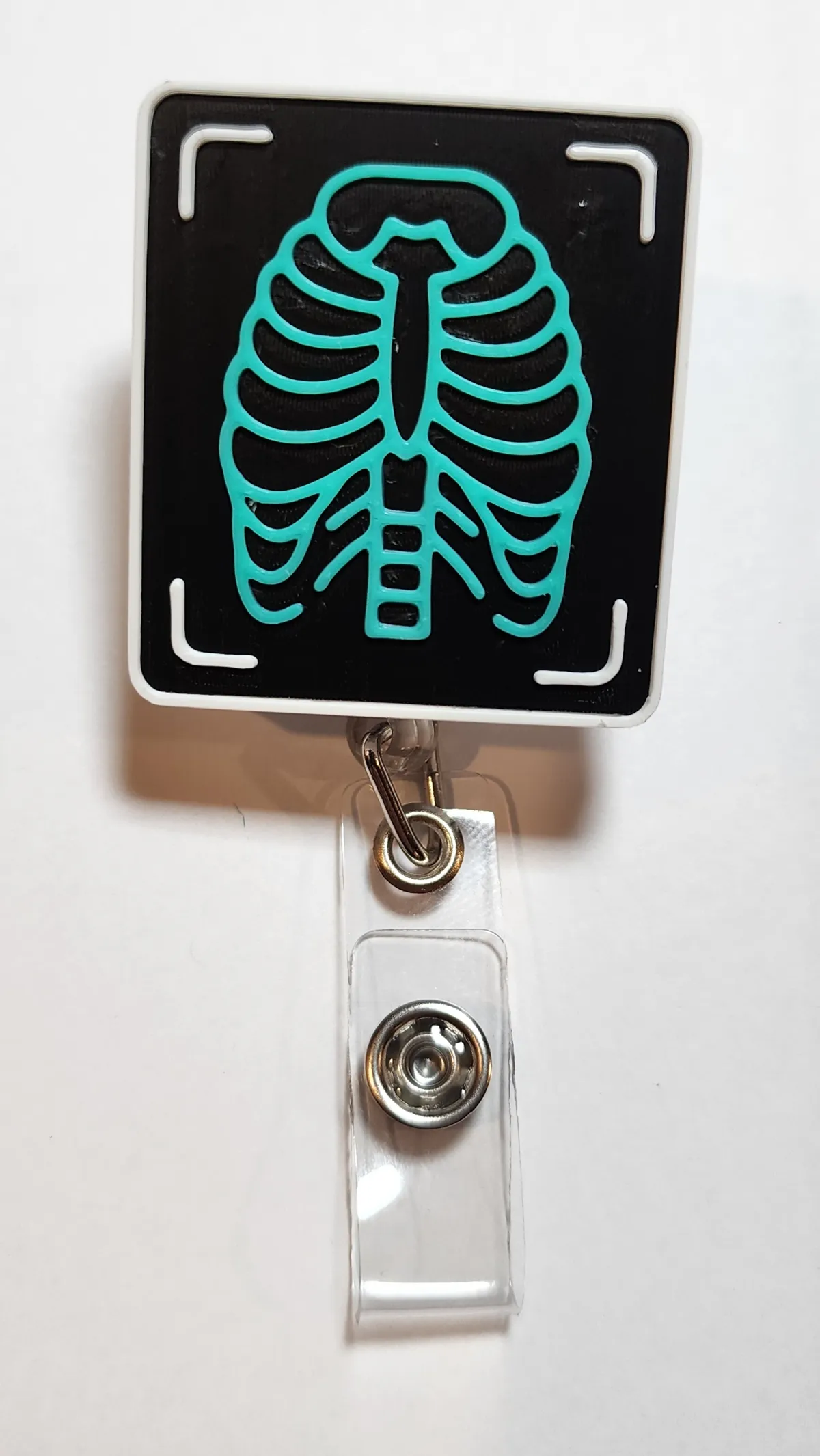X-Ray Badge Reel Face, photo 3 of 3 - X-Ray Badge Reel Face Desk & Office