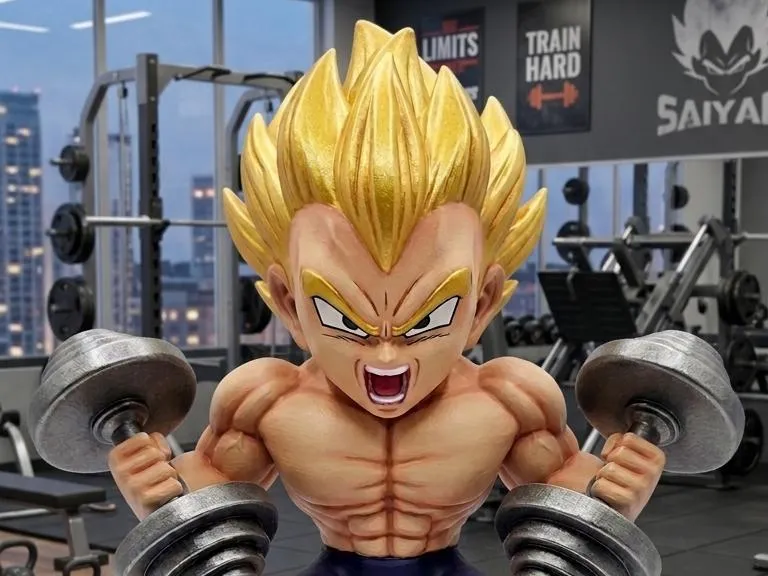 VEGETA SUPER SAYAN GYM