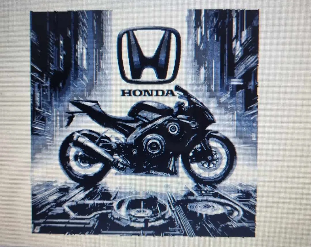 hueforge honda, photo 2 of 2 - hueforge honda Generative Art