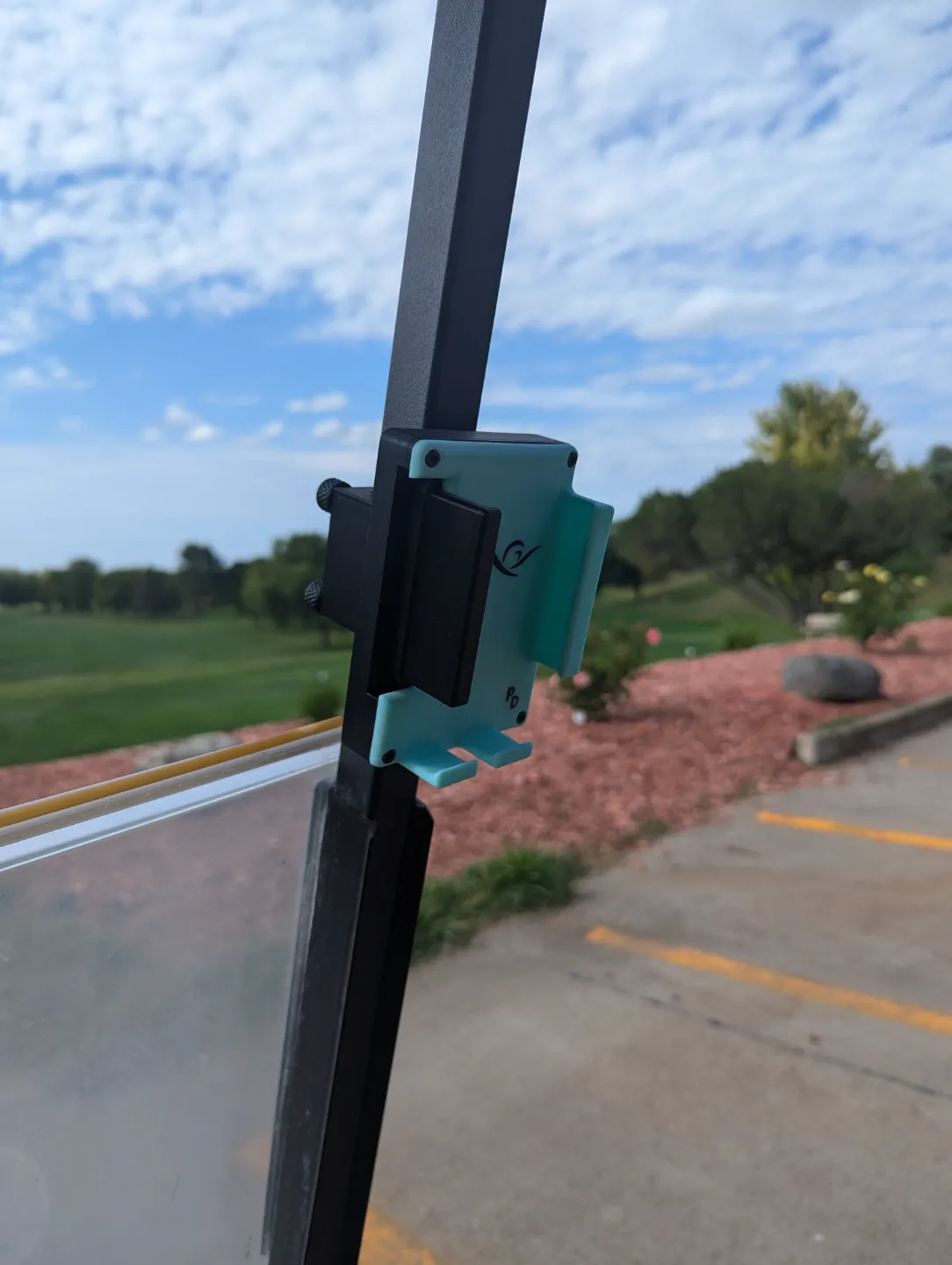 Golf Cart Phone Holder, photo 2 of 4 - Golf Cart Phone Holder Hobby & DIY