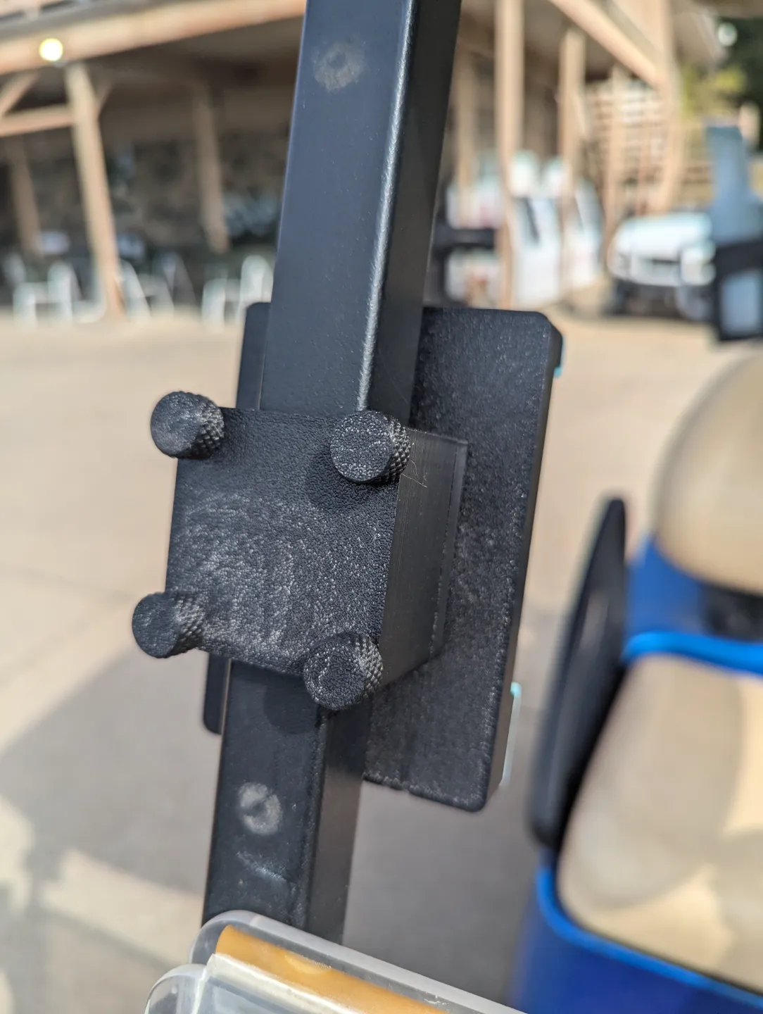 Golf Cart Phone Holder, photo 3 of 4 - Golf Cart Phone Holder Hobby & DIY